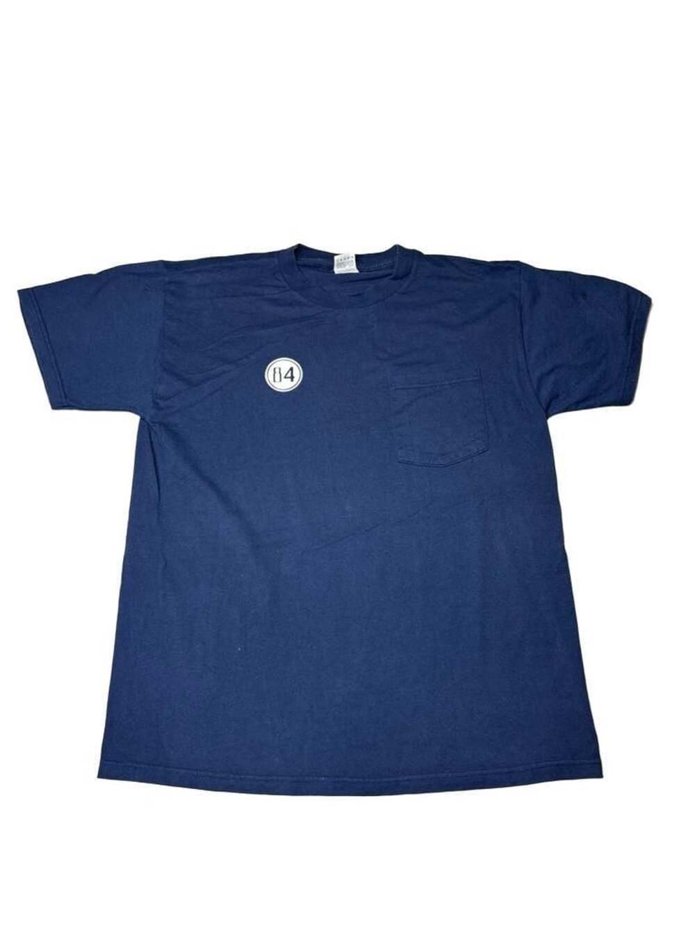 84 Lumber Pocket T-Shirt Size L Navy Blue Cotton Blend